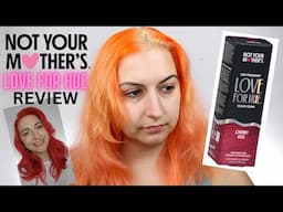 NOT YOUR MOTHER'S Love For Hue - CHERRY KISS Review | Kirby Rose