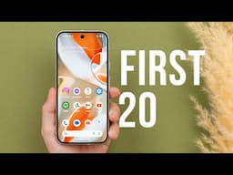 Google Pixel 9 First 20 Things To Do! (Tips & Tricks)