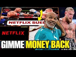 Netflix SUED over Mike Tyson vs Jake Paul Fight