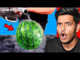 Liquid Nitrogen Vs Watermelon | What Will Happen ..?