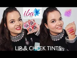 IBA HALAL LIP & CHEEK TINT | Review & Swatches