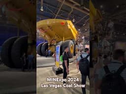 MINExpo 2024 mining show in Las Vegas, Nevada. Like a toy store for grown men.