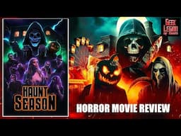 HAUNT SEASON ( 2024 Sarah Elizabeth ) Scare Attraction Slasher Horror Movie Review