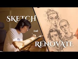 sketch and renovate with me