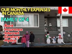 2024 Canada Monthly Expenses Family of Four | International Student | Buhay Canada