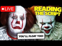 We get drunk and read the ENTIRE "IT" (2017) SCRIPT (in costume)