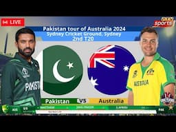 🔴 Live: Pakistan Vs Australia– 2nd T20 Match Live | PAK Vs AUS Live Match Today #cricket #pakvsaus