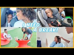 SINGLE MOM VLOG: I LOVE MY BABIES BUT THEY STRESS ME OUT SOMETIMES! | Ellarie