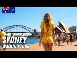 Sydney Walking Tour 2024 🇦🇺 Australia's Most Beautiful City - Complete Walk