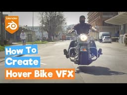 Blender VFX Tutorial: How to Create a Hoverbike [VFX Nodes]