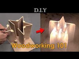 Woodworking Project: How to Build a Scandinavian Ice Lantern Step-by-Step