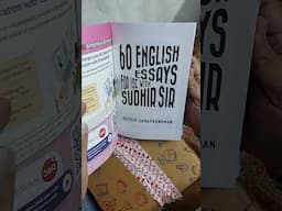 Book Reveal of 'Essays for ISC'. #EnglishwithSudhirSir #youtubeshorts #iscenglish #iscclass12