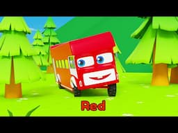 Five Little Buses | Ten Little Buses | Baby Bus Doo Doo Doo | Nursery Rhyme & Collection Kids USA