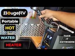 Off Grid Hot Water Anywhere - Endless On Demand Propane Hot Water Heater - By BougeRV