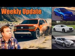 Acura ADX, 2026 Lexus ES, 2026 Honda Passport + More! Weekly Update