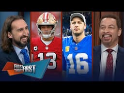 Is Purdy playing at the same high level? Is Detroit’s offense the best ever? | FIRST THINGS FIRST