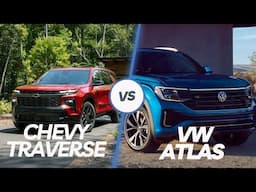 2024 Chevy Traverse VS 2024 Volkswagen Atlas!