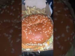 Chicken Big Mac is delicious #mcdonalds #chickenbigmac #bigmac #mcchicken