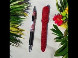 Tuto pochette stylo au crochet spécial gaucher @AlextitiaTutoCrochet