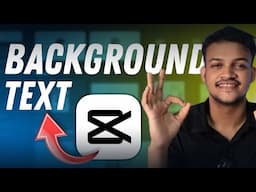 How add background text in your video using capcut Malayalam | capcut tutorial