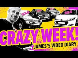 Car sales go CRAZY and a SHOCK | James' Video Diary | AI Car Dealership Project Ep.25