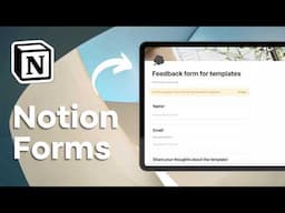 Create Stunning Forms with Notion?! | Full Guide & Tutorial