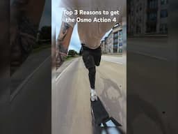 To3 Reasons why the Osmo Action 4 is the BEST action camera! #dji #osmoaction4 #actioncamera