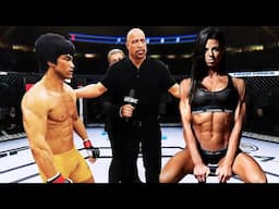 UFC 4 Bruce Lee vs. Slim Alisha | EA Sports UFC 4