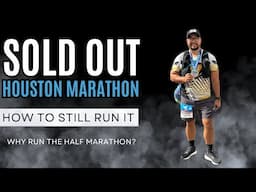 How to run the Sold Out Houston Marathon & why run the Aramco Houston Half Marathon