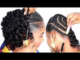 Easy Curly Crochet Braids Hairstyles You Can recreate  On A Budget / how to create...