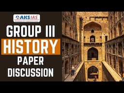 TGPSC Group 3  Indian History Paper Discussion by Dr.M.A.Srinivasan  #iascoaching #upsc