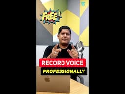 Do Professional Voice recording with smartphone 🎤 | #Shorts