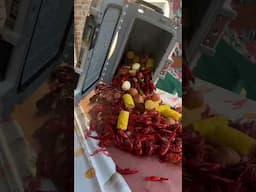 First ever crawfish boil! Do y’all like crawfish?