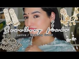 Everything Under Rs 500 | Amazon Jewellery haul | Festive / wedding guest