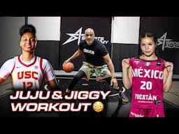 Intense DRIBBLING And Move Counters w/ USC's Juju Watkins & Jiggy Escribano