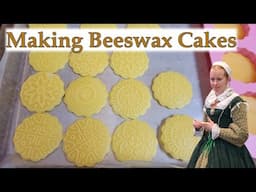 How to Make Beeswax Cakes for Embroidery