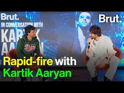 Rapid-fire with Kartik Aaryan