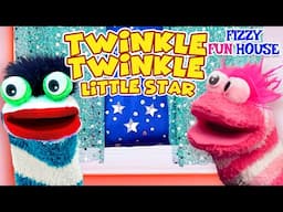 Twinkle, Twinkle, Little Star 🌟 | Fizzy & Phoebe Sing Nursery Rhymes | Fizzy Fun House Kids Songs