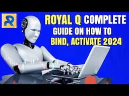 How To Bind Royal Q To Binance & How To  Activate Royal Q Robot and Make money Online In Uganda 2024