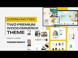 Free Download on @themeforest Two Premium WooCommerce Theme | Nov 2024 Free Download