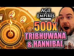 500x Tribhuwana & Hannibal Legendary Advent [season update!] Age of Empires Mobile