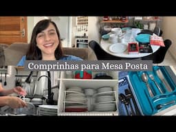 COMPRINHAS PARA MESA POSTA | MUDANÇAS NA CASA | ORGANIZAÇÃO