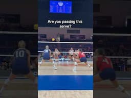 Would you get this serve? 😳👀 #volleyballworld