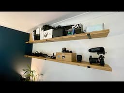 How To Make Scaffold Board Shelves