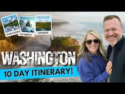 RV Washington State in 10 days! Rainier, Olympic & North Cascades