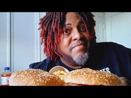 CHAT N CHEW - BURGER KING MUKBANG & WIGGIN' OUT!