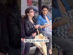 Feeding Baby in Public Experiment #Parenting #JoeySalads #ViralVideos