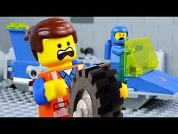 LEGO Movie Brick Building STOP MOTION LEGO Emmet vs Benny Vehicles | Billy Bricks Compilations