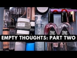 EMPTIES! PART TWO | MAKEUP AND SKINCARE #empties #declutter #makeup #skincare