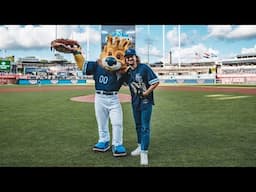 Kevin Morby, Kansas City Royals Ceremonial First Pitch